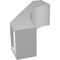 Ekena Millwork 3 1/2-in. W x 8-in. D x 12-in. H Westlake Architectural Grade PVC Knee Brace BRCP035X08X12WTL - alternate 4